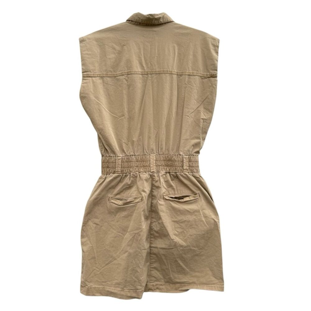 PISTOLA Women's Rosie Khaki Sleeveless Mini Dress Size Medium - Picture 10 of 12